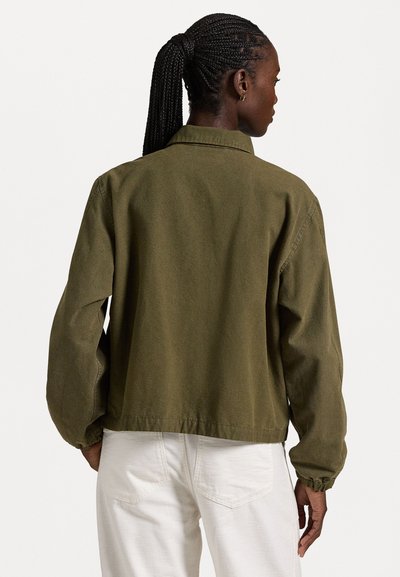 Polo Ralph Lauren COTTON CANVAS JACKET - Kerge jope - canopy olive