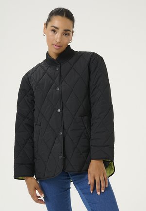 LORENA QUILTED - Jas - black deep
