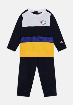 RETRO SPORT TODDLER CREWNECK SUIT UNISEX SET - Tepláková souprava - dark blue