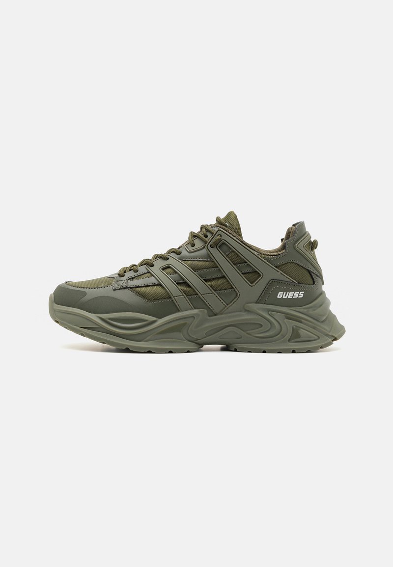 Guess BELLUNO - Sneakers basse - green