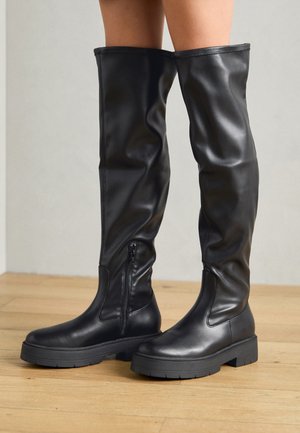 SPHERICA - Platform boots - black