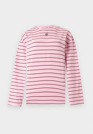 Pieces, PCSADIE BARREL SLEEVE - Μπλούζα με μακριά μανίκια - roseate spoonbill