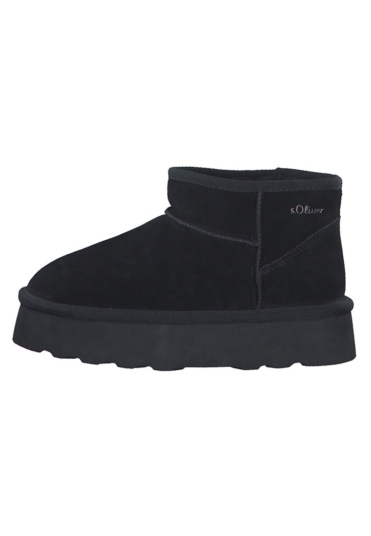 s.Oliver Botas para la nieve - black