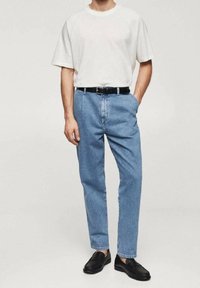 Mango Vaqueros rectos - light blue