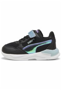 Puma X-RAY SPEEDLITE DEEP DIVE - Scarpe primi passi - black ultraviolet-turquoise surf