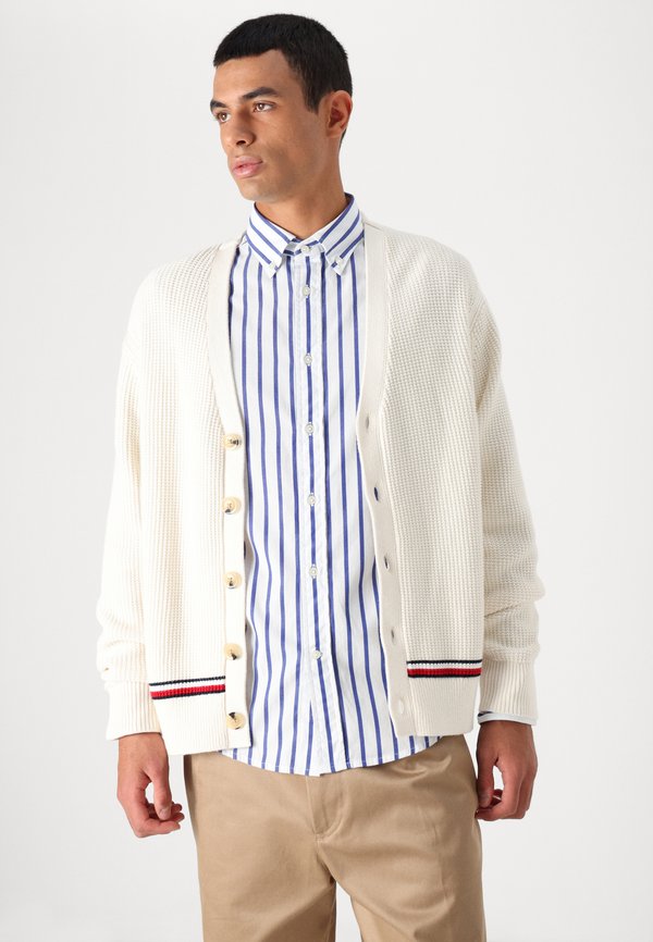 STRUCTURE GLOBAL CARDIGAN - Cardigan - ivory petal2