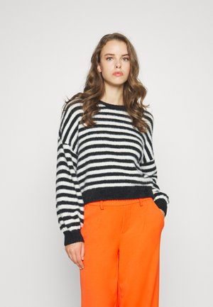 ONLPIUMO - Jumper - black/egret