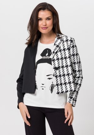 TUZZI Blazer - schwarz ecru