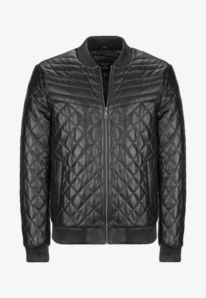 Leather jacket - black