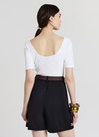 Calliope SERAFINO - T-shirt basic - bianco ottico