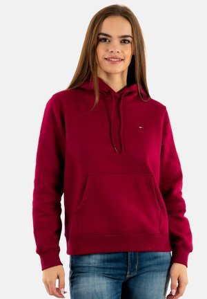 Felpa con cappuccio - rouge