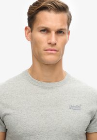 Superdry & Co VINTAGE LOGO  - T-shirts basic - frosted navy grit