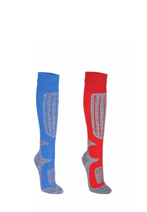 THERMO-SKISOCKEN 2ER PACK UNISEX - Kniestrümpfe - blau