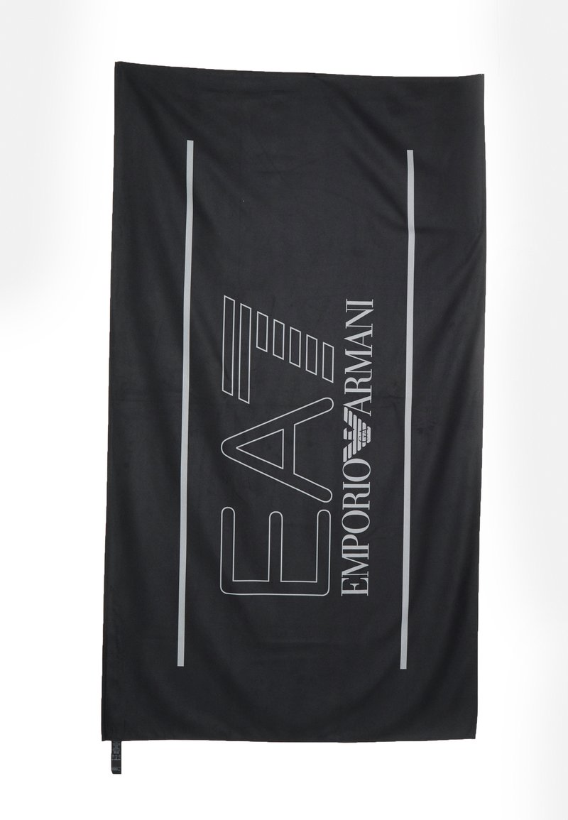 EA7 Emporio Armani TOWEL Beach towel black/grey/black Zalando.de