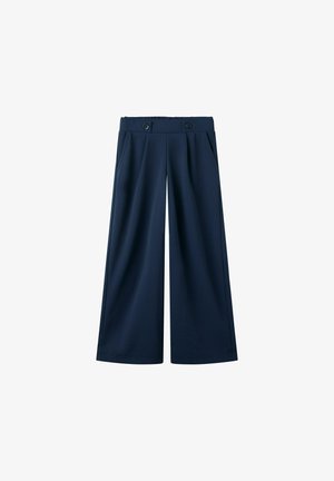 Name it, TROUSERS WIDE LEG - Pantaloni - black iris