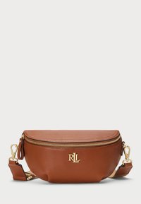 LEATHER MARCY BELT BAG - Ülerinna-kott - lauren tan