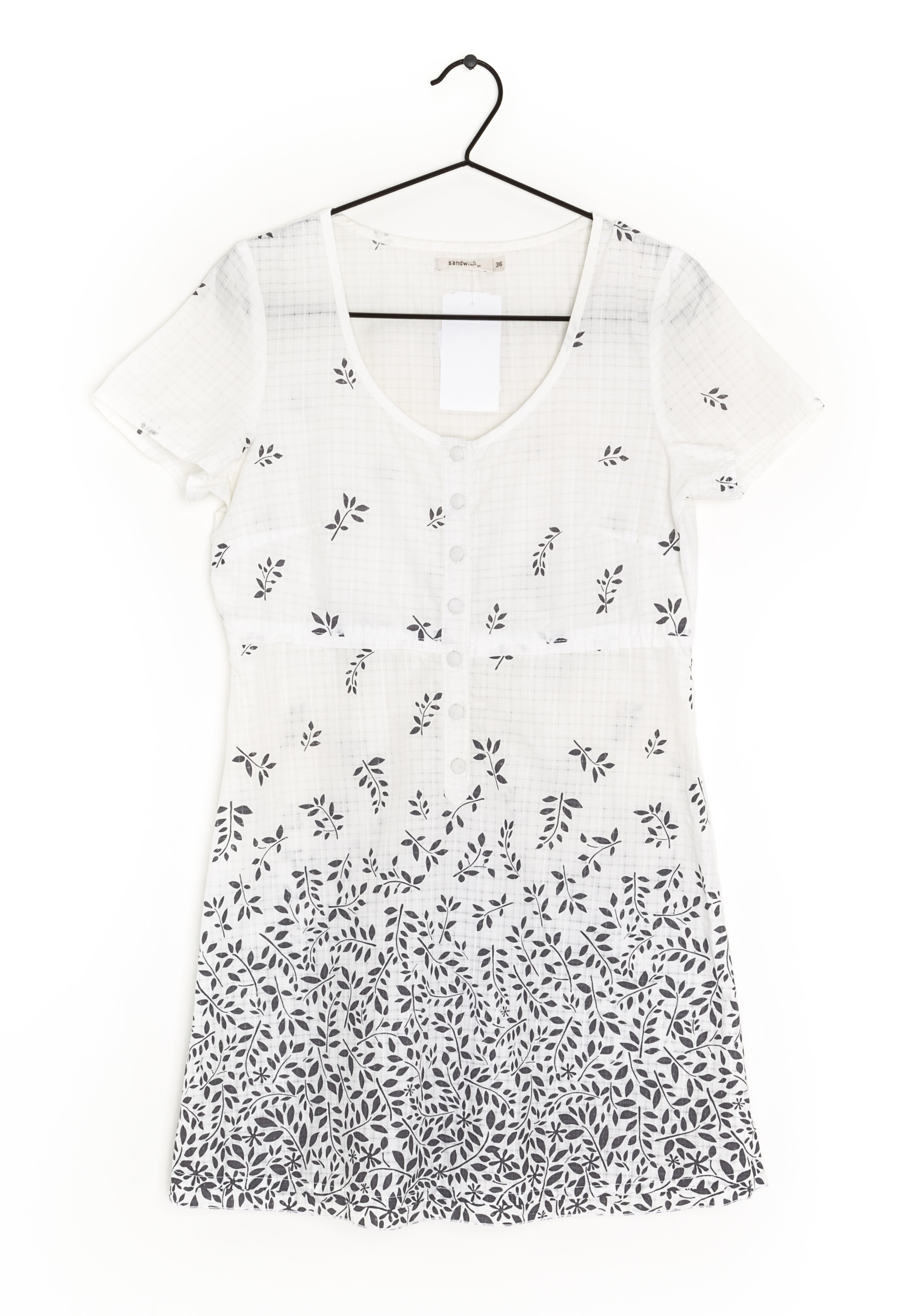 Sandwich Jurk - white/wit - (Pre-owned) - Zalando.nl