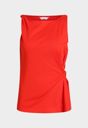 Tommy Hilfiger, INTERLOCK KNOT - Top - fire red