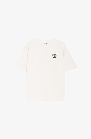 Kaotiko BONSAI UNISEX - Camiseta estampada - ivory