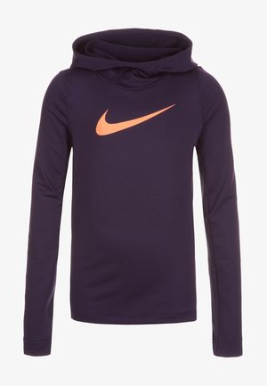 Nike Performance PRO - Sweat à capuche - purple dynasty/peach cream