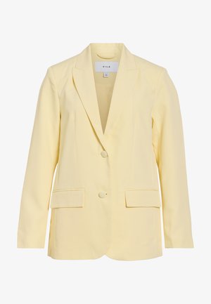 VILA VIBLUME - Bleiser - pastel yellow