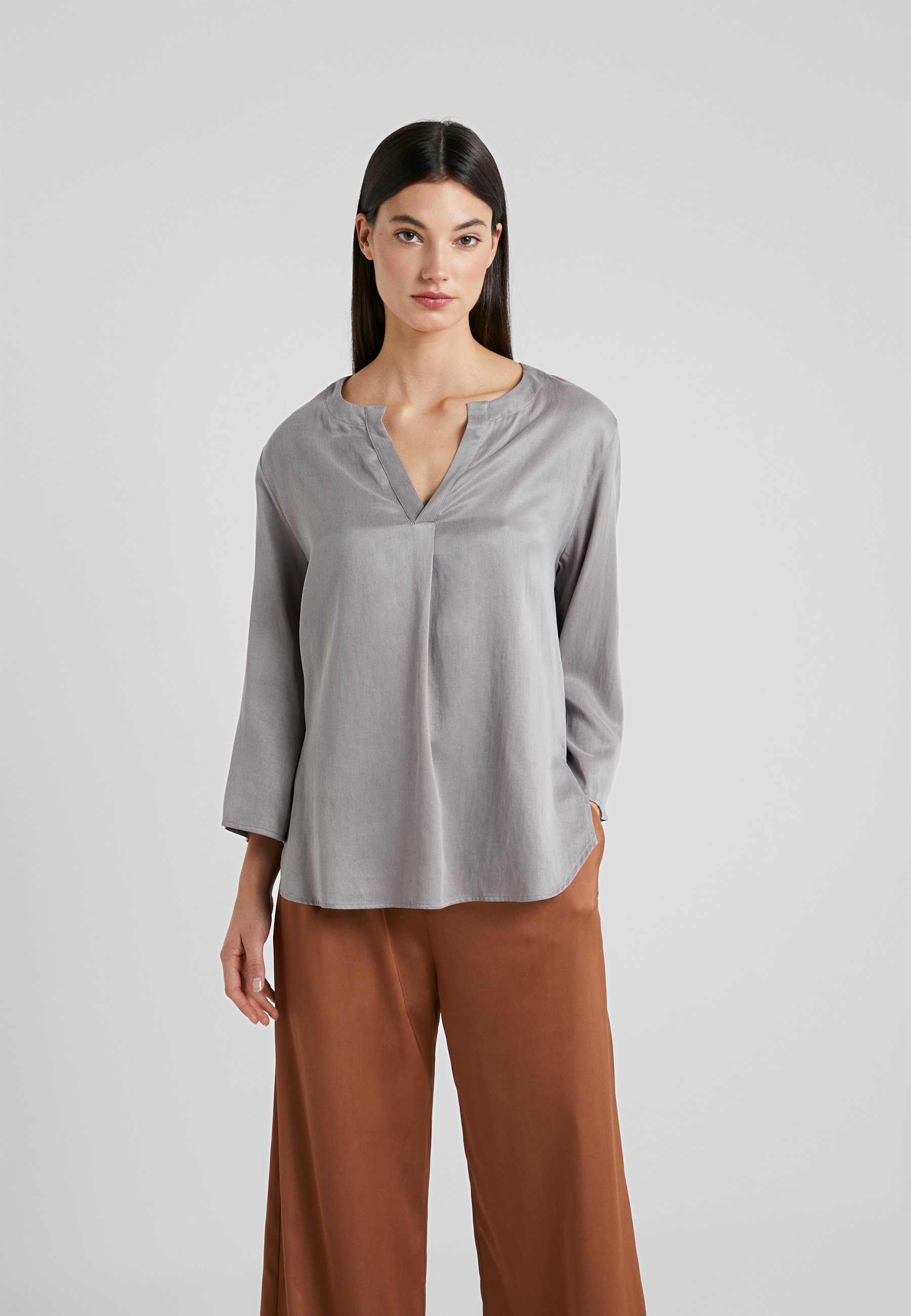 DRYKORN FLORENIA Bluser silver Zalando.no DRYKORN FLORENIA - Bluser - silver