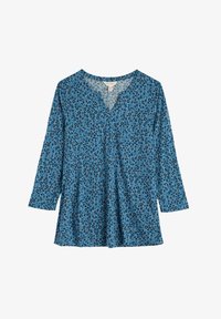 Neselectat, blue - flax flower horizon