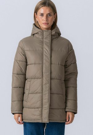 LONG PUFFER  - Talvemantel - sand