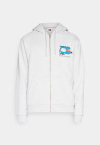 GRAFFITI ZIP - Sudadera con cremallera - silver grey