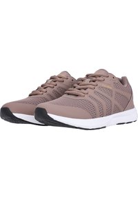 Endurance Hardloopschoenen voor op de weg - deep taupe