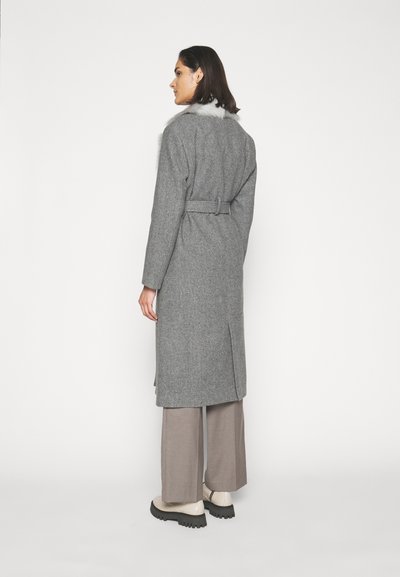 STUDIO ID JENNI COAT WITH COLLAR - Κλασικό παλτό - grey