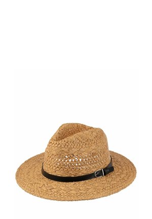 WITH BELT DETAIL - Hat - light brown