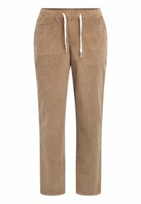 JOEY PANTS REGULAR FIT - Kelnės - walnut