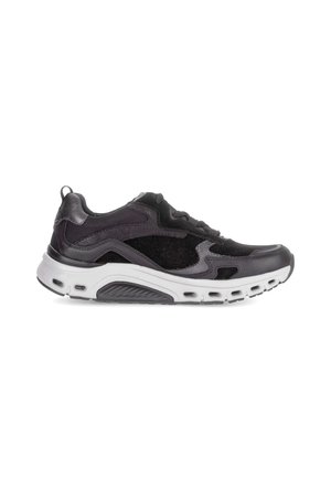 Sneakers laag - schwarz antiksilb