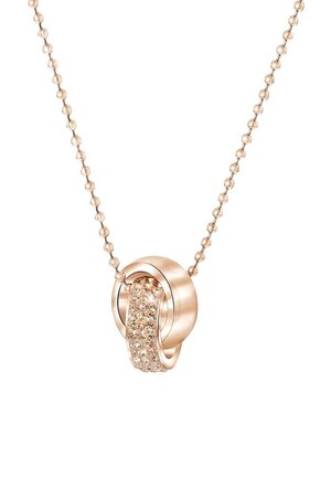 MET HANGER KRISTAL - Ketting - rose