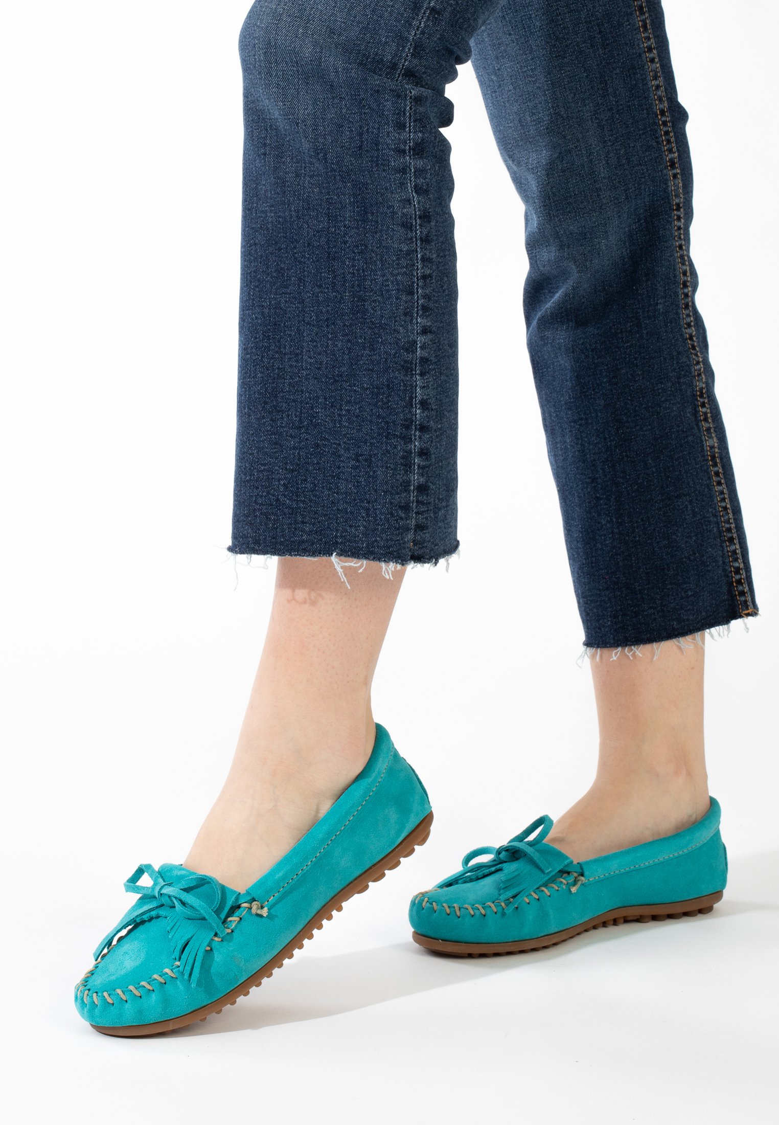 Minnetonka KILTY - Mocassins - turquoise - Zalando.nl