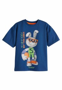 Next - SHORT SLEEVE STANDARD - T-shirts print - blue basketball bunny Miniaturebillede 1