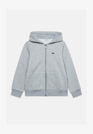 Lacoste, CORE FULLZIP HOODIE UNISEX - Lukuga pusa - argent chine heather