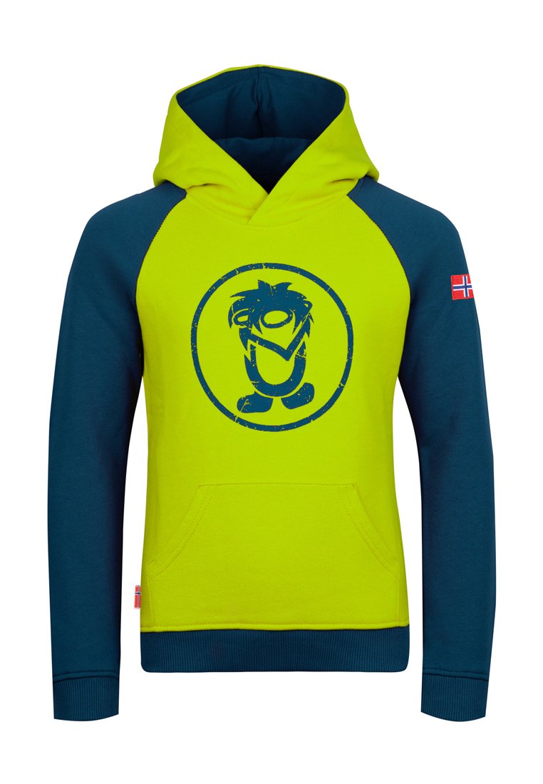 Trollkids Hoodie geel