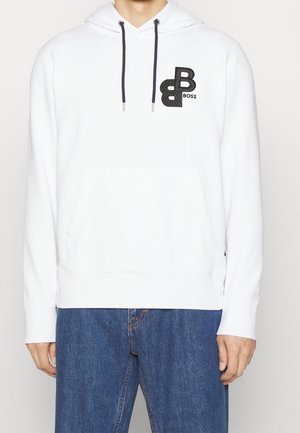 Hættetrøje - white