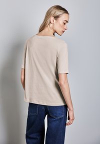 Street One SOFTES - Jednoduché tričko - beige