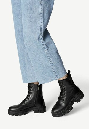Tamaris Botines con plataforma - black