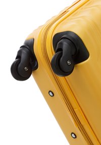 WITTCHEN SMALL SUITCASE WITH LUGGAGE TAG FROM ABS - Trolley - yellow