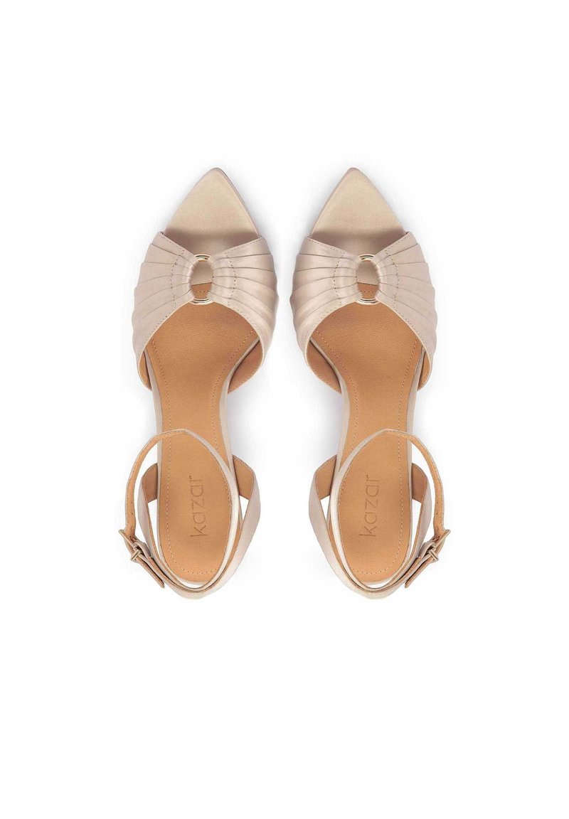 Damen Pumps | Kazar KISS-ELEGANT WEDDING SANDALS High Heel Sandalette beige - YG01747 Damen Pumps | Kazar KISS-ELEGANT WEDDING SANDALS High Heel Sandalette beige - YG01747