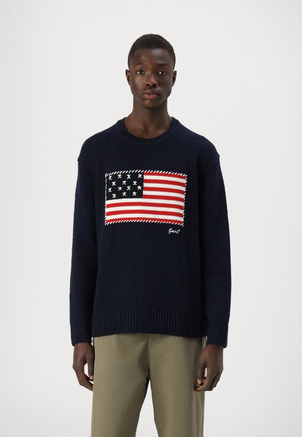 FLAG INTARSIA UNISEX - Strickpullover