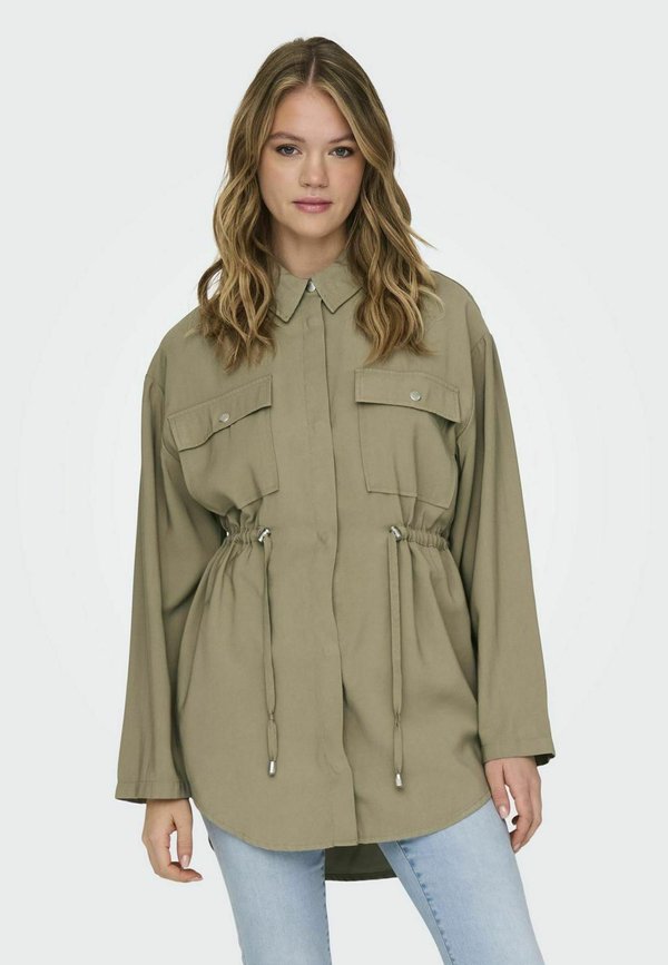 FLY-AWAY KRAGEN MANTEL - Parka - mermaid
