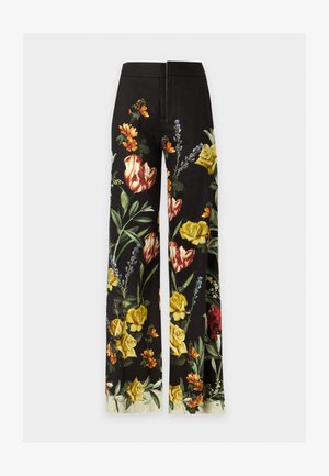 Alice + Olivia, DYLAN WIDE LEG PANT - Trousers - black