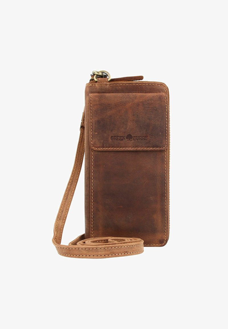 Greenburry VINTAGE RFID - Borsa a tracolla - braun