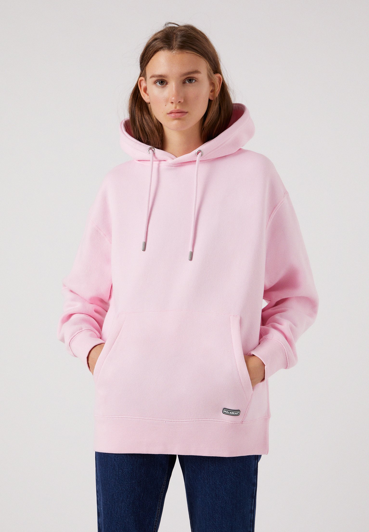 Pull and bear sweat rose Clearance