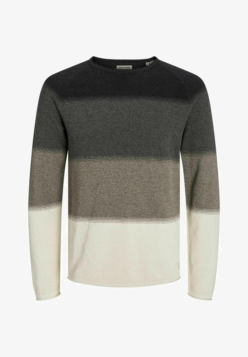 Jack & Jones JJEHILL CREW NECK - Jumper - mulch